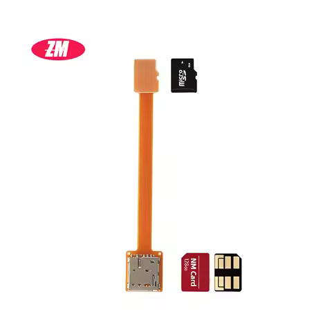 TF to NM Card Expansion Adapter External Micro SD Storage Card Monitoring Device with Heat Dissipati