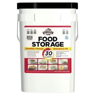 Augason Farms 30-Day 1-Person Premium Emergency Food Supply Kit, Extra Calories Per Day, Survival Fo