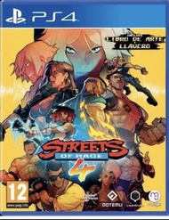 （中古二手）PS4遊戲 怒之鐵拳4 格鬥三人組 4  Streets of Rage 4 Bare Knuckle IV 港版中英文版