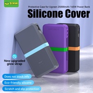 Protective Silicone Case Compatible with Ugreen 25000mAh 145W Power Bank, Shockproof Glow Strap Cove