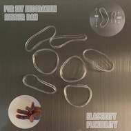 10grams Transparent Rubber Band High Elasticity Transparent TPU Rubber Ring Rubber Band Strings