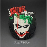 Cool joker embroidered patches, jacket accessories, hats, bags, clothing