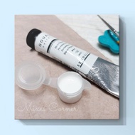 ◕﹍▪2ml Sennelier Gouache Permanent White in Paint Pot | Handpoured