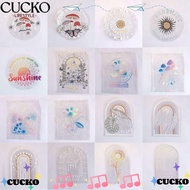 CUCKO Sun Catcher DIY Room Decoration Rainbow Maker Mirror Sticker