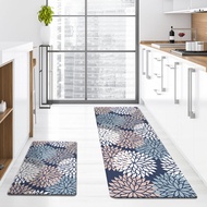 Waterproof Kitchen Mats Cushioned Anti Fatigue Kitchen Rug - Bohemian Kitchen Decor - Non Slip PVC K
