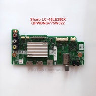 MESIN Sharp Aquos LC-45LE280X LC45LE280X LC 45LE280X LED TV Mainboard Machine QPWBNG775WJ22 QPWBNG77