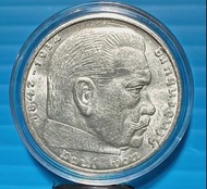 1939年 二戰德軍納粹銀幣