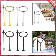 [Lszzx] Cake Stand Handle Metal Cake Dessert Stand Holder for Birthday Anniversary