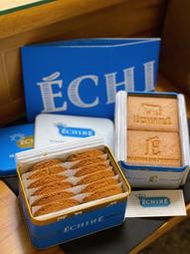 Echire  超人氣 艾許奶油餅乾  超夯的排隊餅乾法 [金盒+白盒] 和 [藍盒+白盒]奶油餅乾一組唷 鐵盒