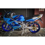 KAWASAKI RR150 COVERSET RR150 MALAYSIA BIRU VS BIRU LOLIPOP CUSTOM DESIGN
