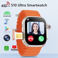 S10 Ultra S9 Ultra Smart Watch with SIM slot WiFi GS37 ultra 4G Dual Camera Video Call GPS Student J