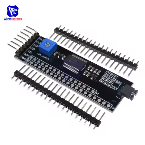 MCP23017 12864 1602 2004 LCD I2C IIC TWI SPI Serial Interface Adapter Plate Board for Arduino Conver