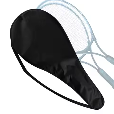 Tennis Bag Portable Tennis Racket Cover Single Pack Tennis Racket Protective Cover Badminton Carryin