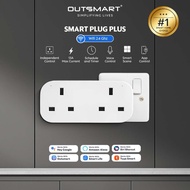 Outsmart Smart Plug Plus – Multi Plug Extension with Timer Control