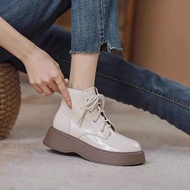 Retro Martin Boots - Women's Thick-Soled Round-Toe Short Boots | Fall 2025