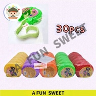 Qeqe Giler roll Bubble Gum Roll mixed fruits flavour 30pcs