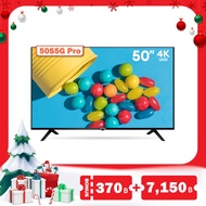 [ประกัน1ปี + ส่งฟรี + ผ่อน0%] COOCAA 50S5G Pro ทีวี 50 นิ้ว Android TV 4K UHD Android10.0 AV1