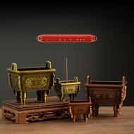 Incense burner with two dragon pictures and four legs, decorative items creativeYANGs.