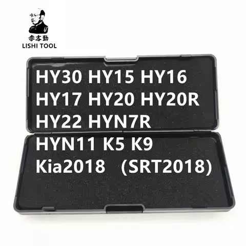Lishi 2 in 1 Tool HY30 YM30 HY15 HY16 HY17 HY20 HY20R HY22 HYN7R HYN11 K5 K9 Kia2018 （SRT2018）for Hy