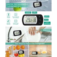 Digital Refrigerator Thermometer LCD Screen Fridge Freezer Temperature With High &amp;amp  Low -20°C To