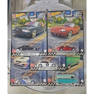Hot Wheels Premium Boulevard Series Mix O 2023 | '93 Ford Escort RS Cosworth Volkswagen T1 Panel Bus