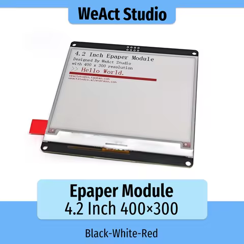 4.2" 4.2 Inch Epaper Module E-paper E-Ink EInk Display Screen SPI Support For ESP32
