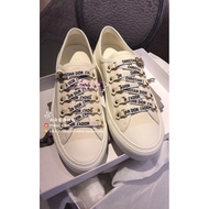 Dior Dior jadior Letter CD Lace-Up sneaker Sneakers Casual Shoes White Flat Shoes