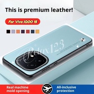For Vivo iQOO 15 5G 2025 VIVO iQOO15 iqoo15 VivoiQOO15 iQOO15 5G Casing 2025 Luxury PU Leather Phone