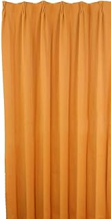 Forest Link 1108OR-C135-200-2 Flame Retardant Blackout Level 1 Curtain, Orange, Width 53.1 x Height 