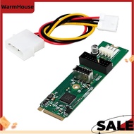 M.2 VL805 Type-E&19PIN USB3.0 Expansion Card USB3.0 Expansion Card for Printers, Scanners, Hubs