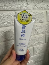 雪肌粹洗面啫喱 sekkisui 落妝膏 oil in cleansing gel 卸妝油 washing 日本藥妝 熱門 foundation concealer eyebrows 洗面同時落妝 護