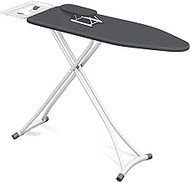 Adjustable Folding Ironing Board, Adjustable Rest Area with Metal Steam Iron, Home, Bedroom, Living Room, Ironing Board (Color : C, Size : 140 x 38 x 77-92 cm)