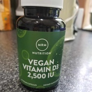 70% OFF ราคา Sale!!! โปรดอ่านรายละเอียดสินค้า EXP: 12/2023 วิตามินดี 3 Vegan Vitamin D3 2,500 IU 60 Vegan Capsules (MRM®)