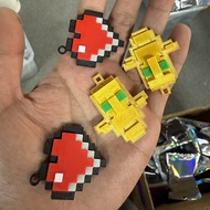 2025 Minecraft Keychain Totem of Undying Creeper Minecraft Toys Steve 3D Printing Toys A Minecraft M