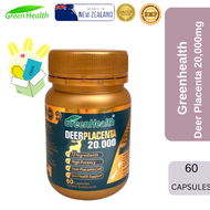 GREENHEALTH DEER PLACENTA 20000mg  (60capsules) made in NEW ZEALAND