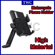 TWC Motor Phone Holder Rearview Mirror Cellphone Holder Motorcycle Motorbike Phone Bracket Holder Mo