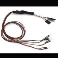 Tianmu 168 Parts Kyosho LED Light Unit (5/4 Bulb/Halogen & Red) 97054-4HR