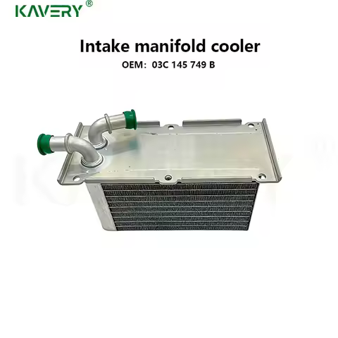 KAVERY For 1pc 03C145749B Aluminium Intercooler Fit A1 A3 VW Golf Jetta Passat Skoda Seat 1.4TSI CAX