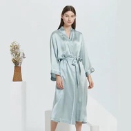 Halloween 100 Pure Silk Long Robe Women Pajamas Luxury Brand Pajamas Pajamas Long Pajamas Satin Silk