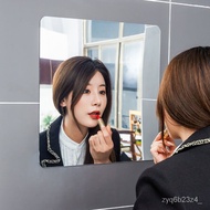 X❀YMirror Stickers Self-Adhesive Student Dormitory Makeup Mirror Dressing Mirror Wall-Mounted Home Full-Length Mirror Be