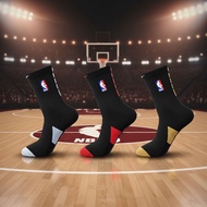 Sports socks, NBA basketball socks, medium, high, thick