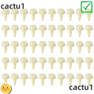CACTU 50Pcs Door Pins, White Door Panel, Door Panel Accessory Top Rails Door Install Clips For Car
