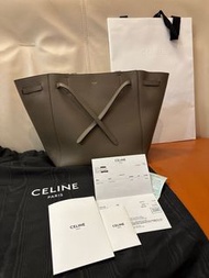 100% New Celine Cabas Phantom Small Tote Bag Taupe