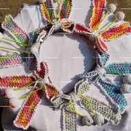 Crochet Bow Barrette Hair Clip