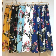 SKIRT LABUH/ SKIRT CORAK/ SKIRT LABUH MUSLIMAH/ AMEERAH PRINTED SKIRT/ SKIRT LABUH CORAK BUNGA /SKIR