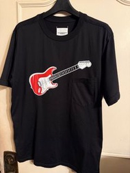 TAKAHIRO MIYASHITA The Soloist. Guitar Print Pocket Tee size 50