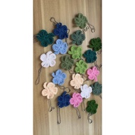 Lucky 4-leaf clover keychain