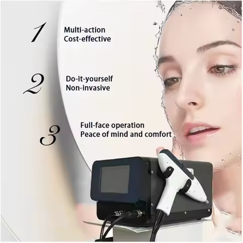 New Mesotherapy Gene Moisturize Hydrogen Oxygen Machine High-Efficiency Needle-Free Gene Gun Beauty 