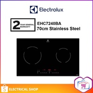 Elba 2 Burner EICH-Q7052ST(BK) Built-in Induction Ceramic Hob EICHQ7052STBK / Electrolux Hob EHC7240