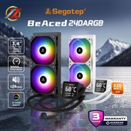 SEGOTEP BEACED 240 ARGB (Intel/AMD 240mm Matrix Display ARGB AIO Cooler)